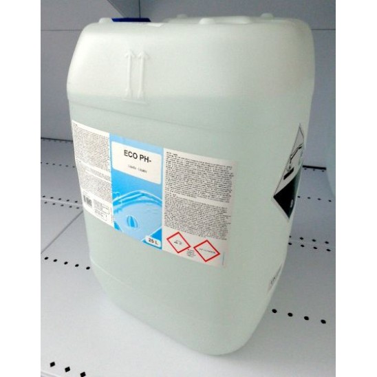 Ph- liquido per piscine Gre, 25 lt